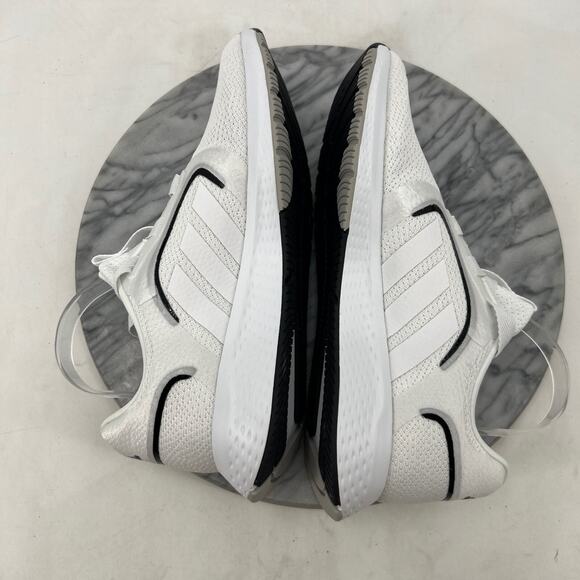 Adidas Womens Shoes 9 White Black Edge Lux 5 Athletic Running Sneakers H03865 - Picture 6 of 12